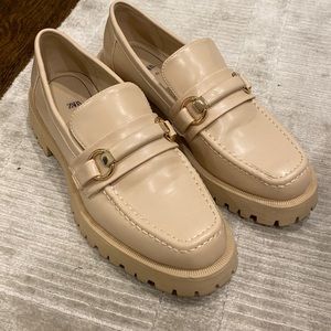 Zara Platform Loafers